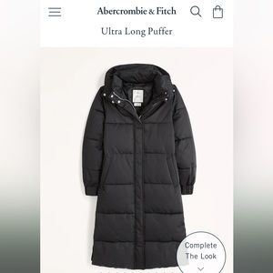 Abercrombie & Fitch Ultra Long Puffer